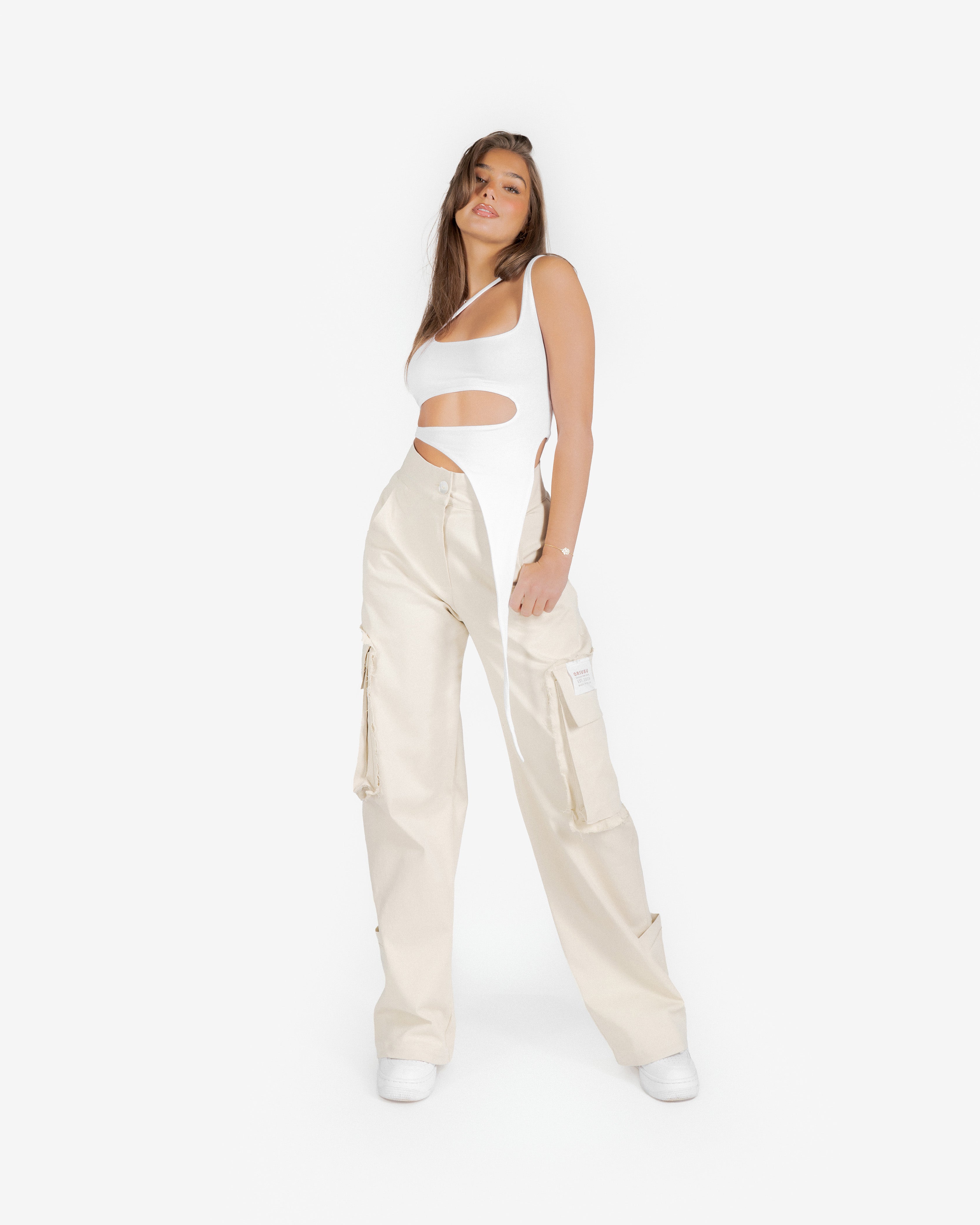 Asymmetric Bamboo Vest