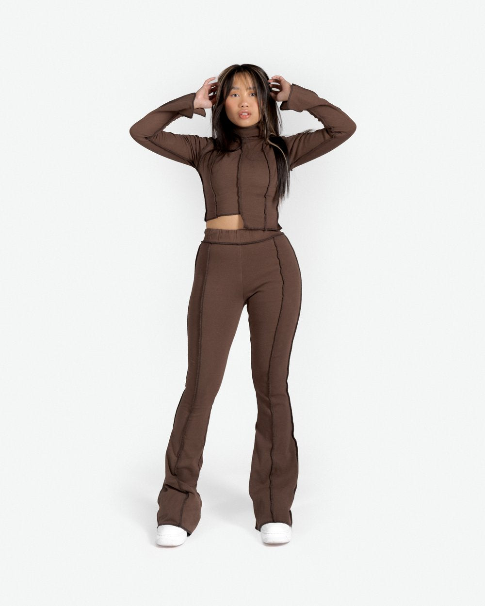 Exposed Seam Trousers