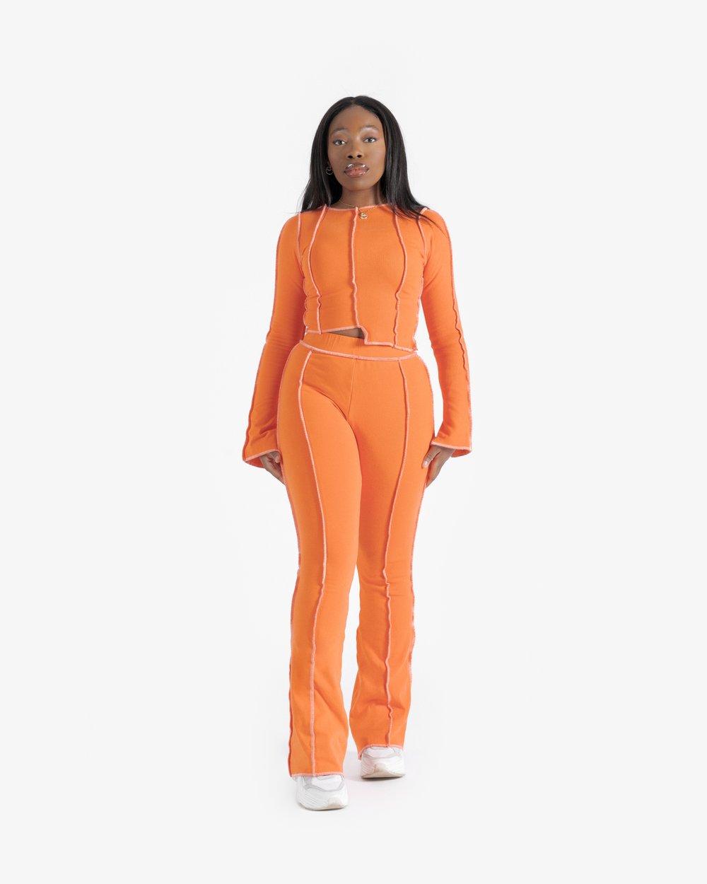 Exposed Seam Trousers