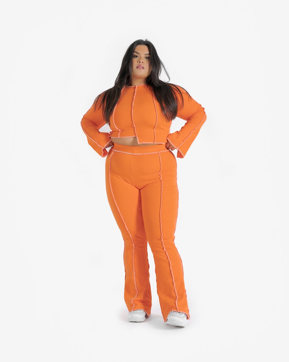 Exposed Seam Trousers