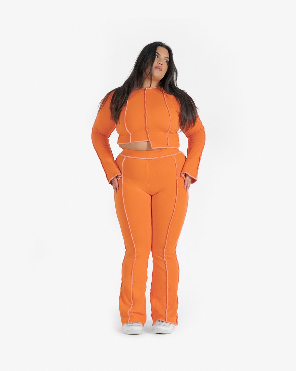 Exposed Seam Trousers