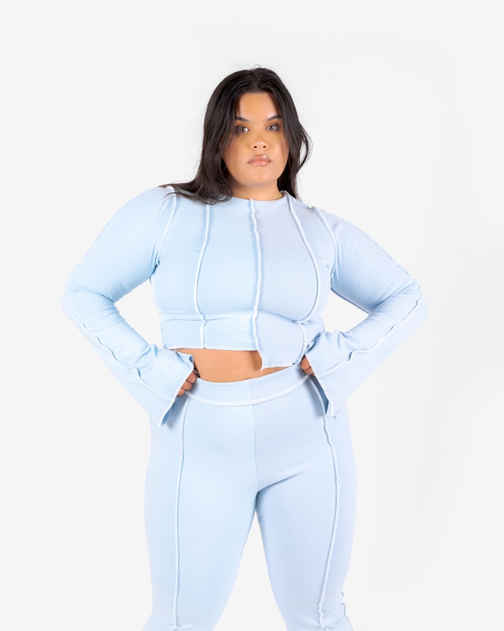 Exposed Seam Top