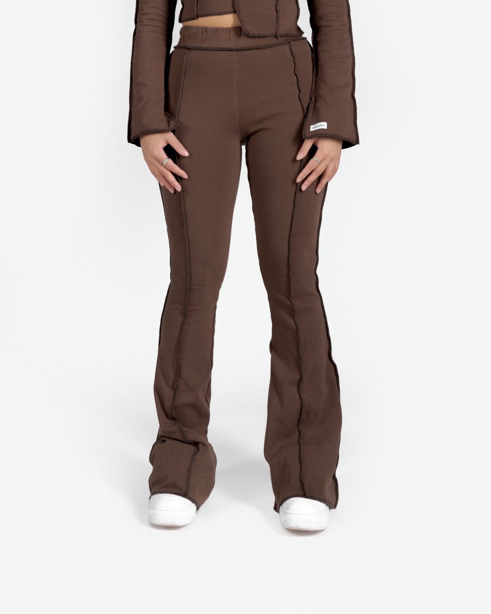 Exposed Seam Trousers