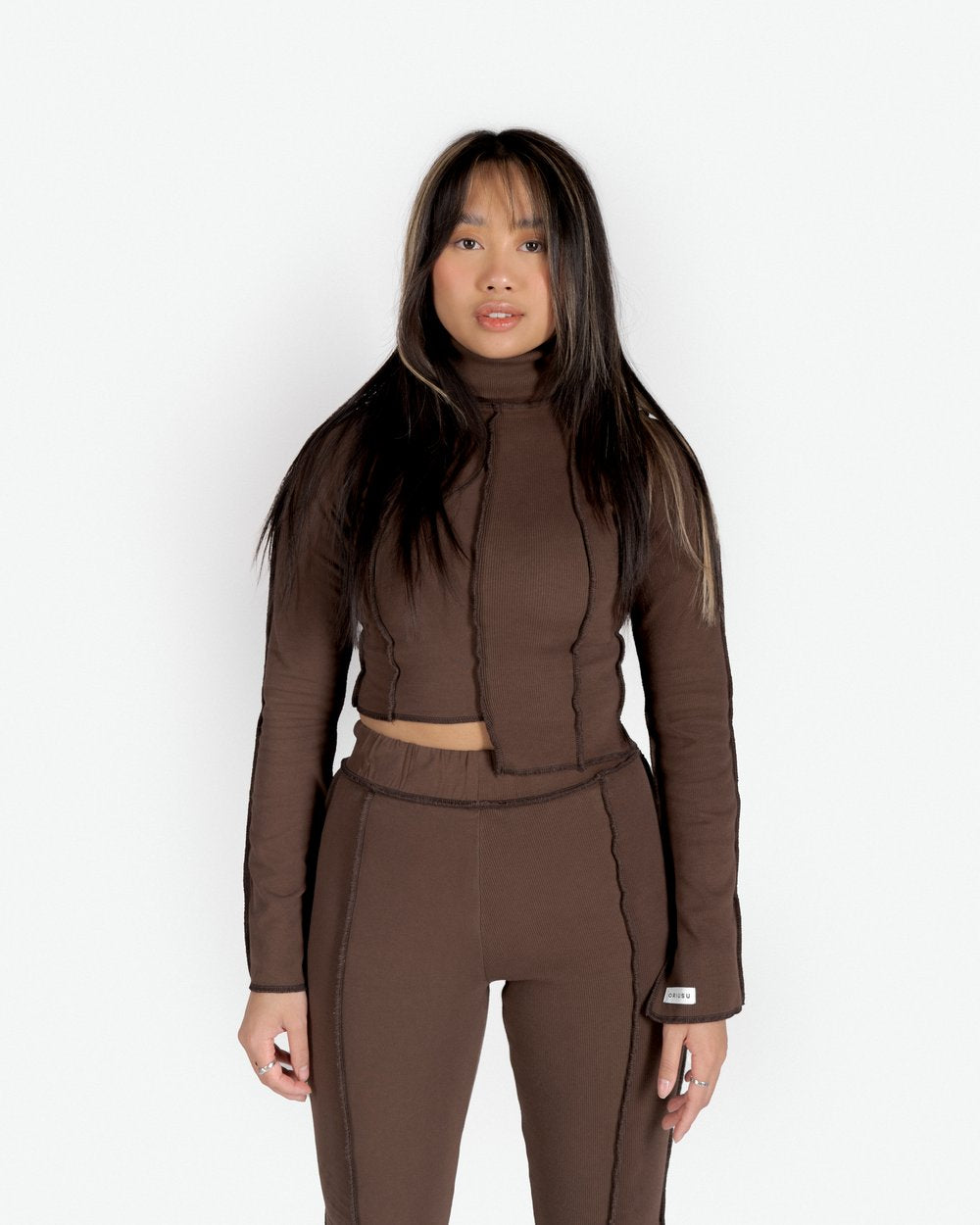 Exposed Seam Top